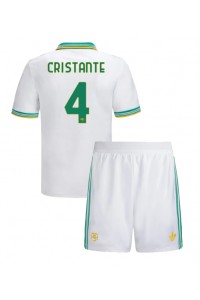 Fotbalové Dres AS Roma Bryan Cristante #4 Dětské Třetí Oblečení 2025-26 Krátký Rukáv (+ trenýrky)